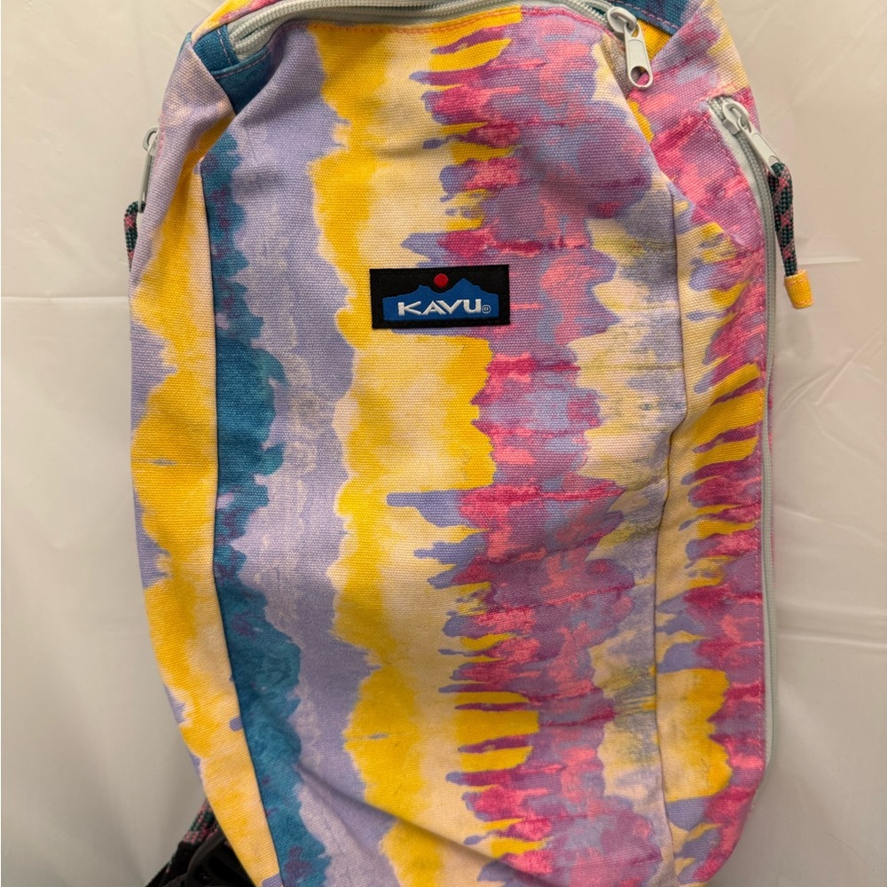 Kavu Multicolor Abstract Backpack - image 1